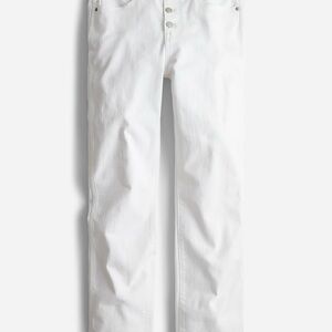 NWT JCrew Vintage Straight White Jeans